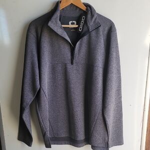 OGIO Men's Charcoal Zip-Up Sweater, Sz Large NWT